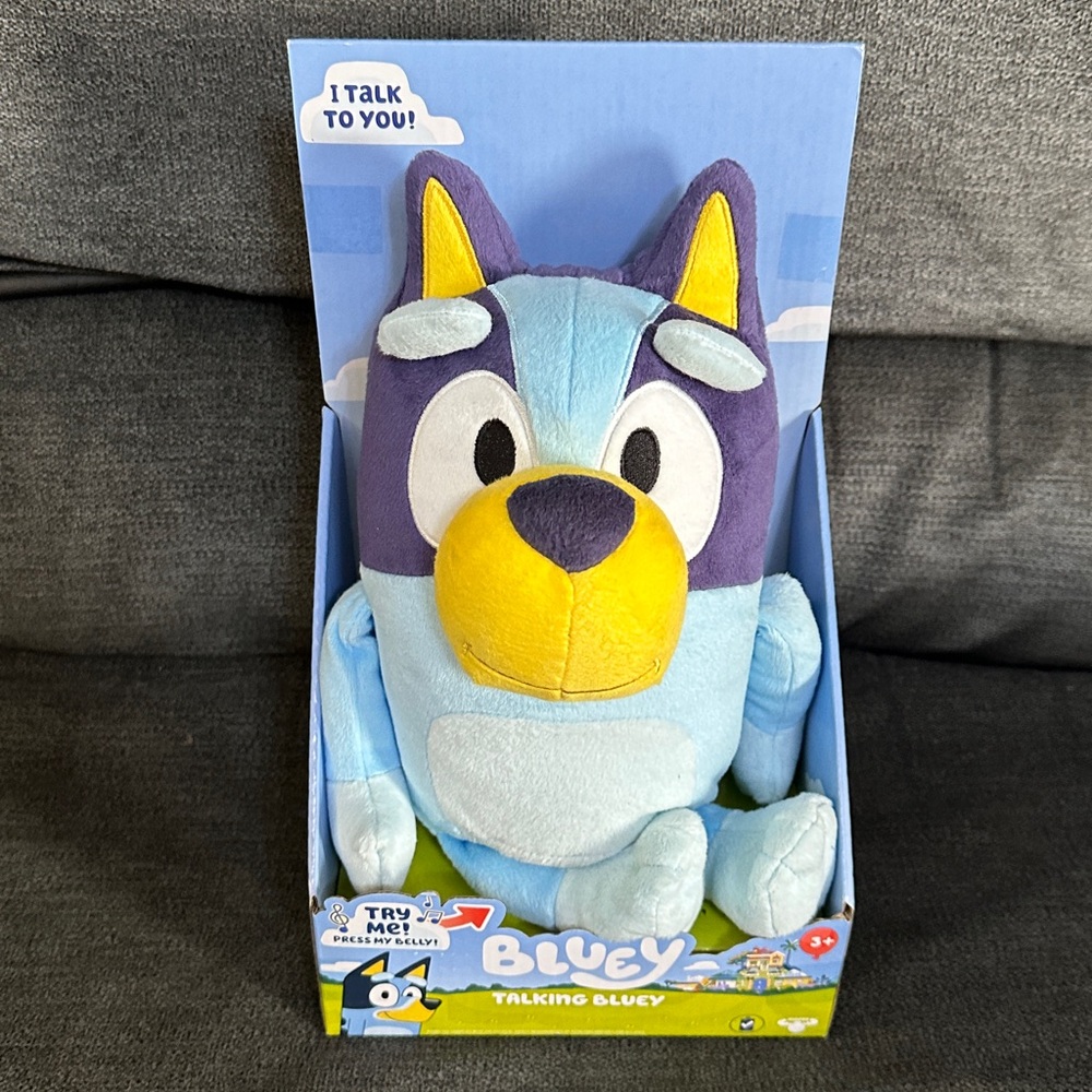 Bluey Talking Plush with 9 Phrases